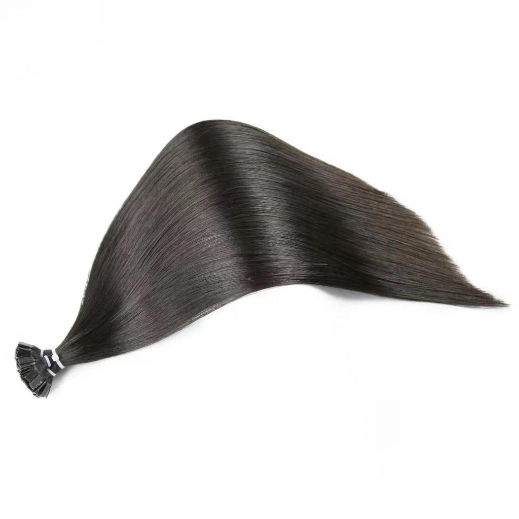 Человеческие волосы, прямые наращивание волос из искусственной кожи, 2,5 г/шт., 25 г/упак. 45/50/55/60 см