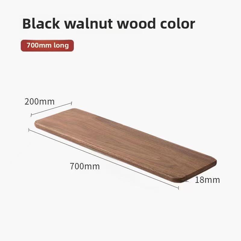 Настенная полка из массива дерева, плоская доска, стеллаж для хранения, плоская перегородка, подвесная полка из грецкого ореха, украшение комнаты, доска для хранения