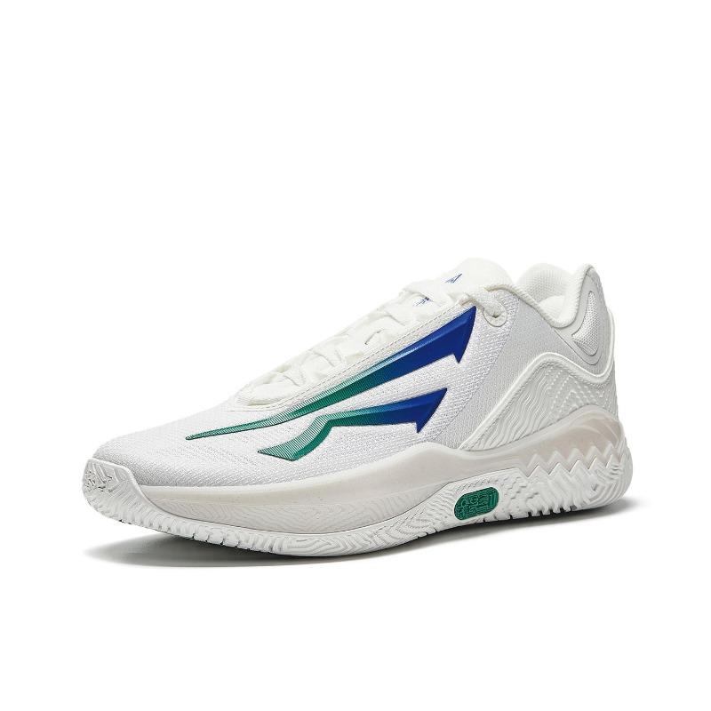 Anta Kai Speed 2 Dallas Summer Edition Профессиональные Баскетбольные Кроссовки Низкие Мужские Сникерсы Белый Зеленый Синий 912621114-3