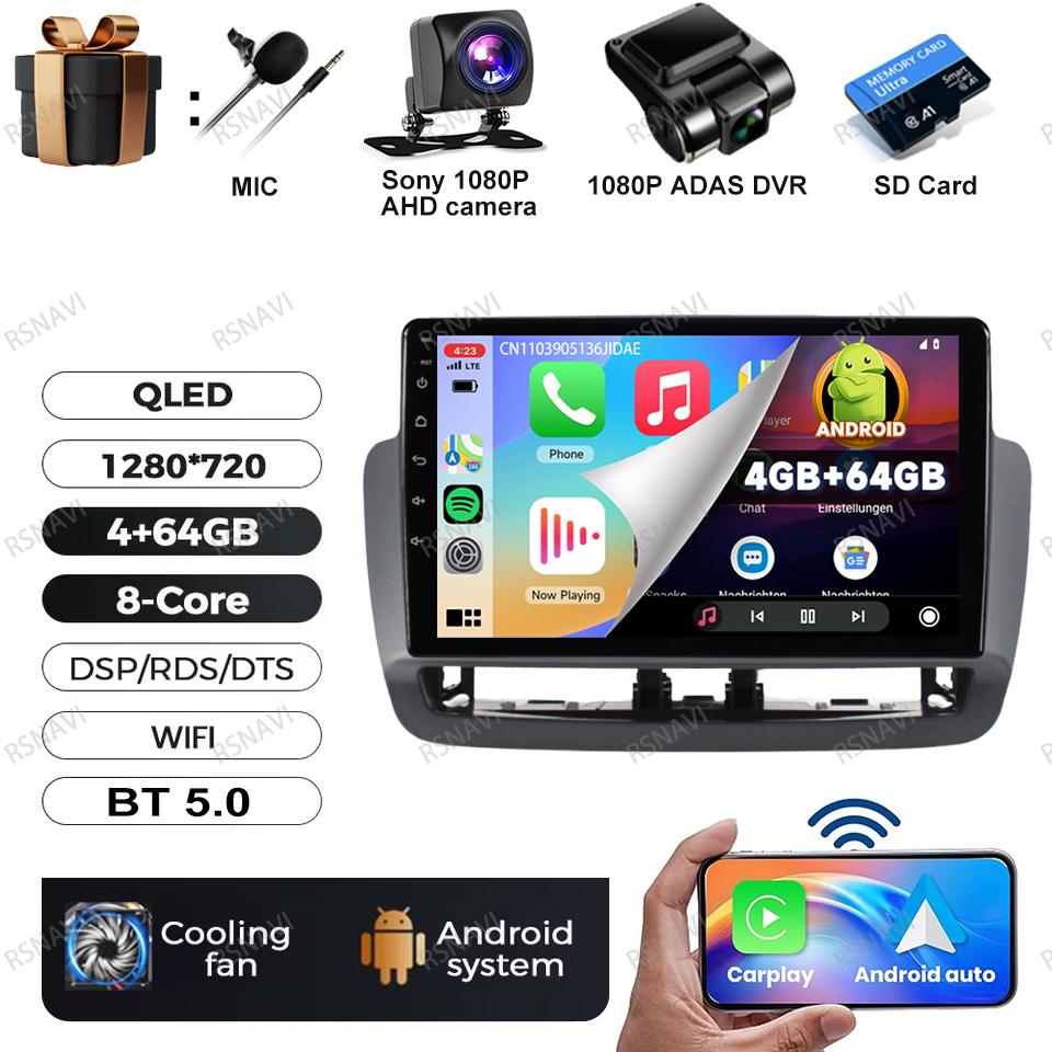 Android 16 Video Player For Seat Ibiza 2012 - 2015 Multimedia Car Radio BT 5G WIFI DSP RDS Navigation Stereo Audio Auto GPS