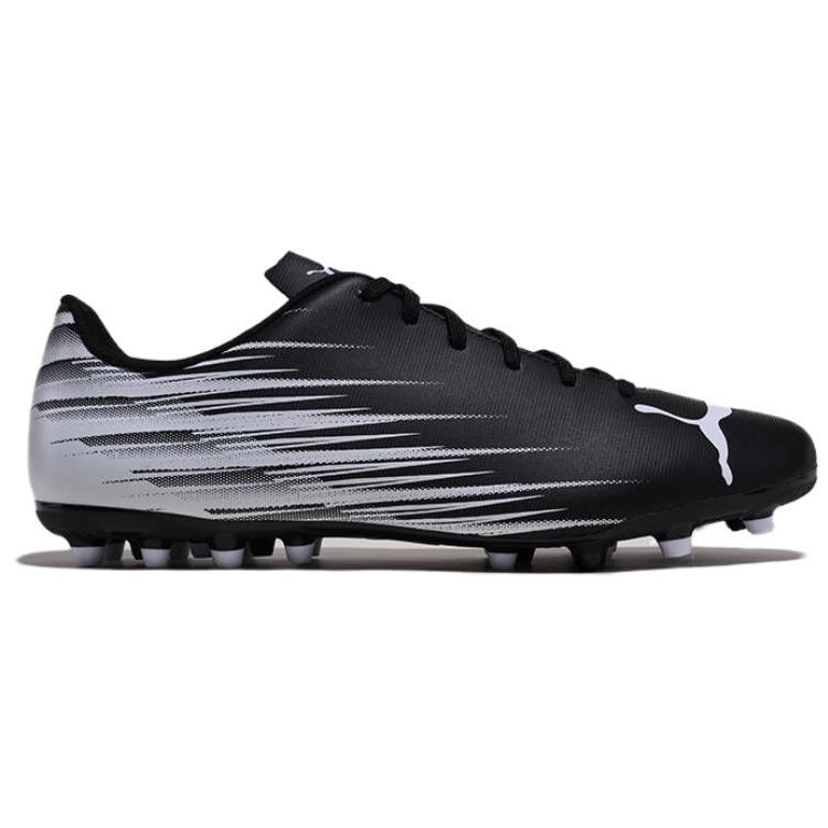 Puma Attacanto 2 Удобный Универсальный Mg (Резиновый короткий стержень) Искусственный газон Прочные Подходящие Футбольные бутсы Мужские футбольные бутсы Черный 109010-01