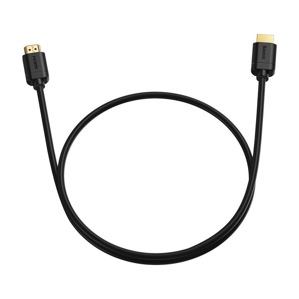 Кабель Baseus 4K HDR HDMI 2.0 60 Гц 18 Гбит/с 1 м Черный