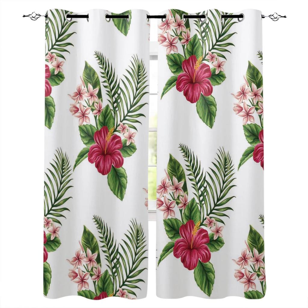 3D печатные золотые листья, черный фон, оконные шторы для гостиной, кухни, занавески для спальни, декоративные украшения для окон