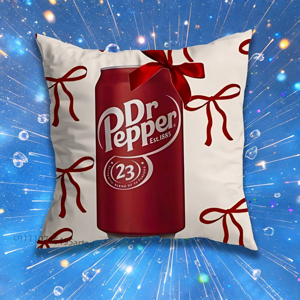 DDr Drink PPepperS Pillow Case For Home Bedroom Car Office Decoration Living Room Sofa Cushion Cover Suitable