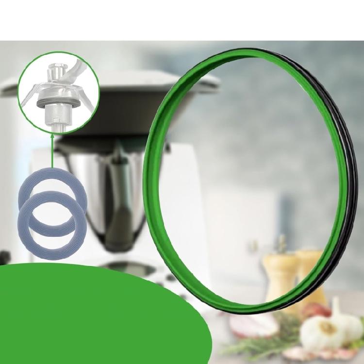 Кухонная машина Уплотнительные кольца Аксессуары для блендера Силиконовая текстура Подходит для ремонта крышки блендера Безопасно для мытья в посудомоечной машине