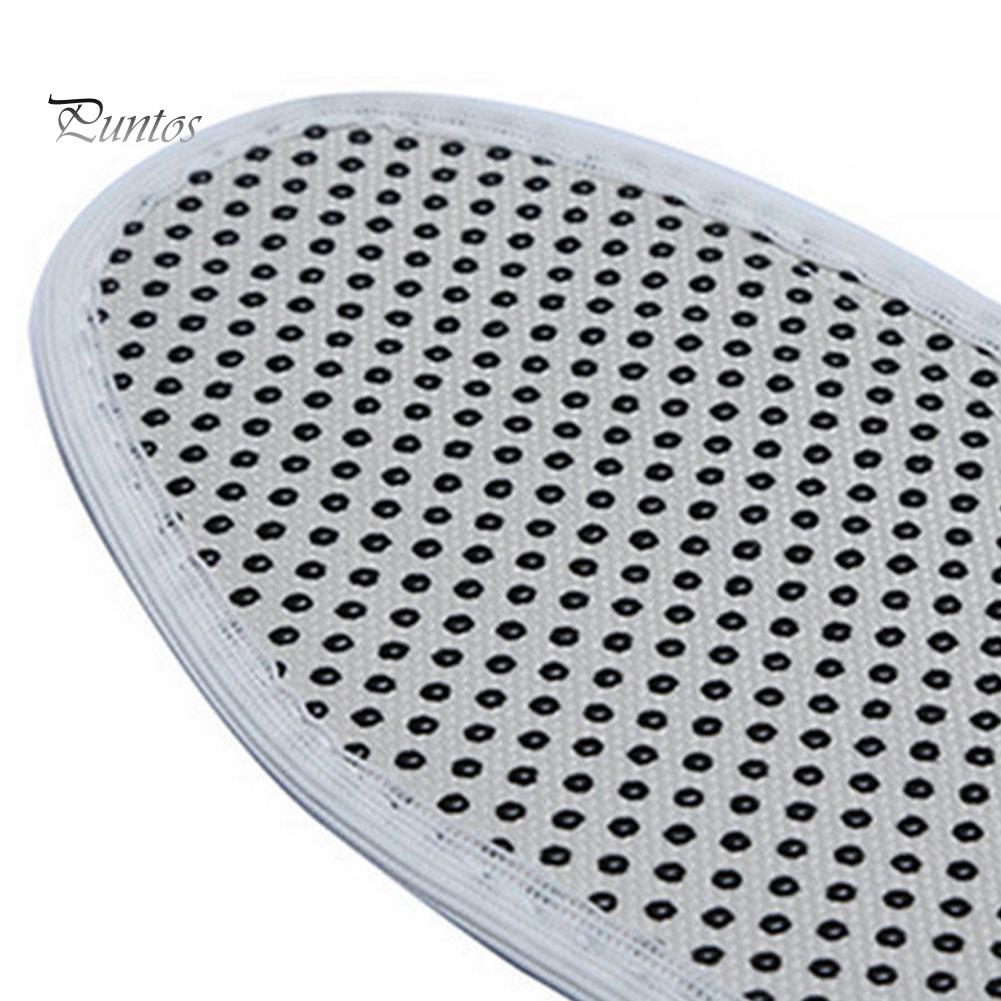 Puntos 1 пара самонагревающихся массажных стельок для снятия усталости с магнитными стельками для обуви