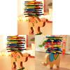 Wooden Childrens Balance Beam Toy With Colorful Blocks For Early Education Development