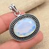 Milky Opal Gemstone 925 Sterling Silver Handmade Jewelry Pendant For Women