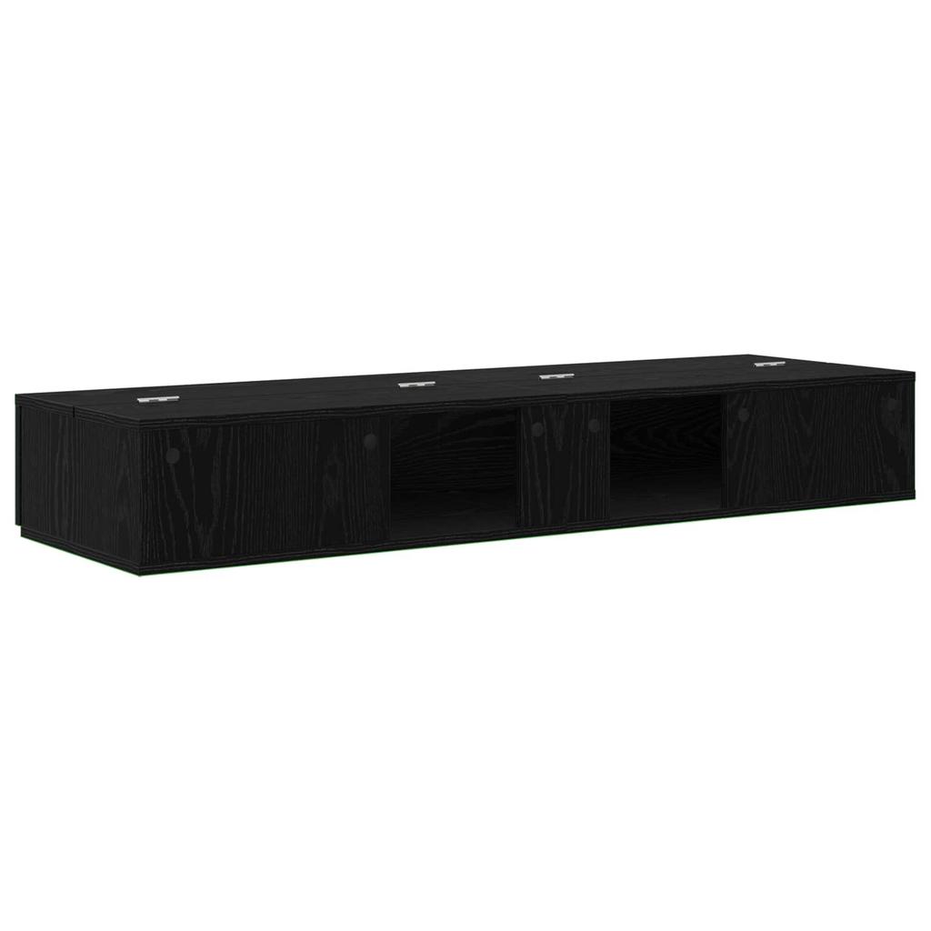Studio Table Black Oak Effect 110 x 40 x 19.5 cm