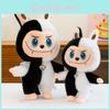 And Black White Demon Shaped Cartoon Plush Toy Doll For Children Gift