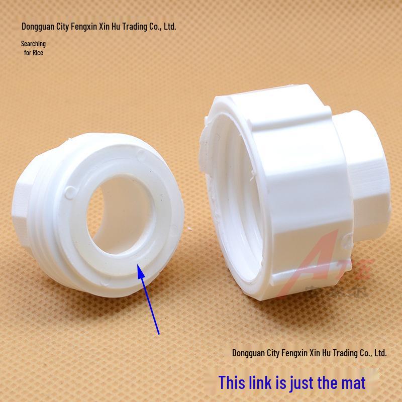 ППР Полностью пластиковый радиаторный уплотнительный сгон и переключатель с силиконовой прокладкой для трубы, Размеры 20/25/32