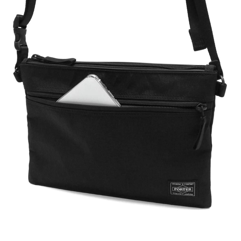 Сумка через плечо PORTER Sacoche черная W265xH180 (Портье) [ГИБРИДНЫЙ]
