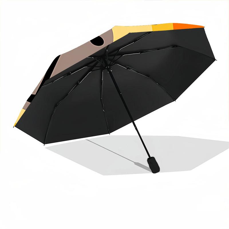 1pc Capybara IconAutomatic Open/close Folding Umbrella, Compact Portable Travel Umbrella, Perfect Birthday/Holiday, Cute Umbrella y009