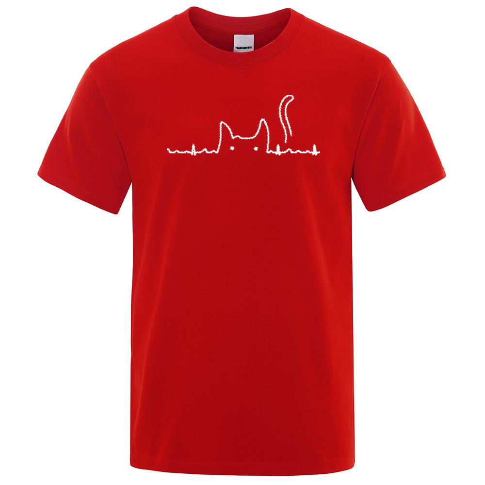 Футболки с рисунком для мужчин и женщин, милые принтованные хлопковые футболки с круглым вырезом и коротким рукавом, футболка, забавная одежда