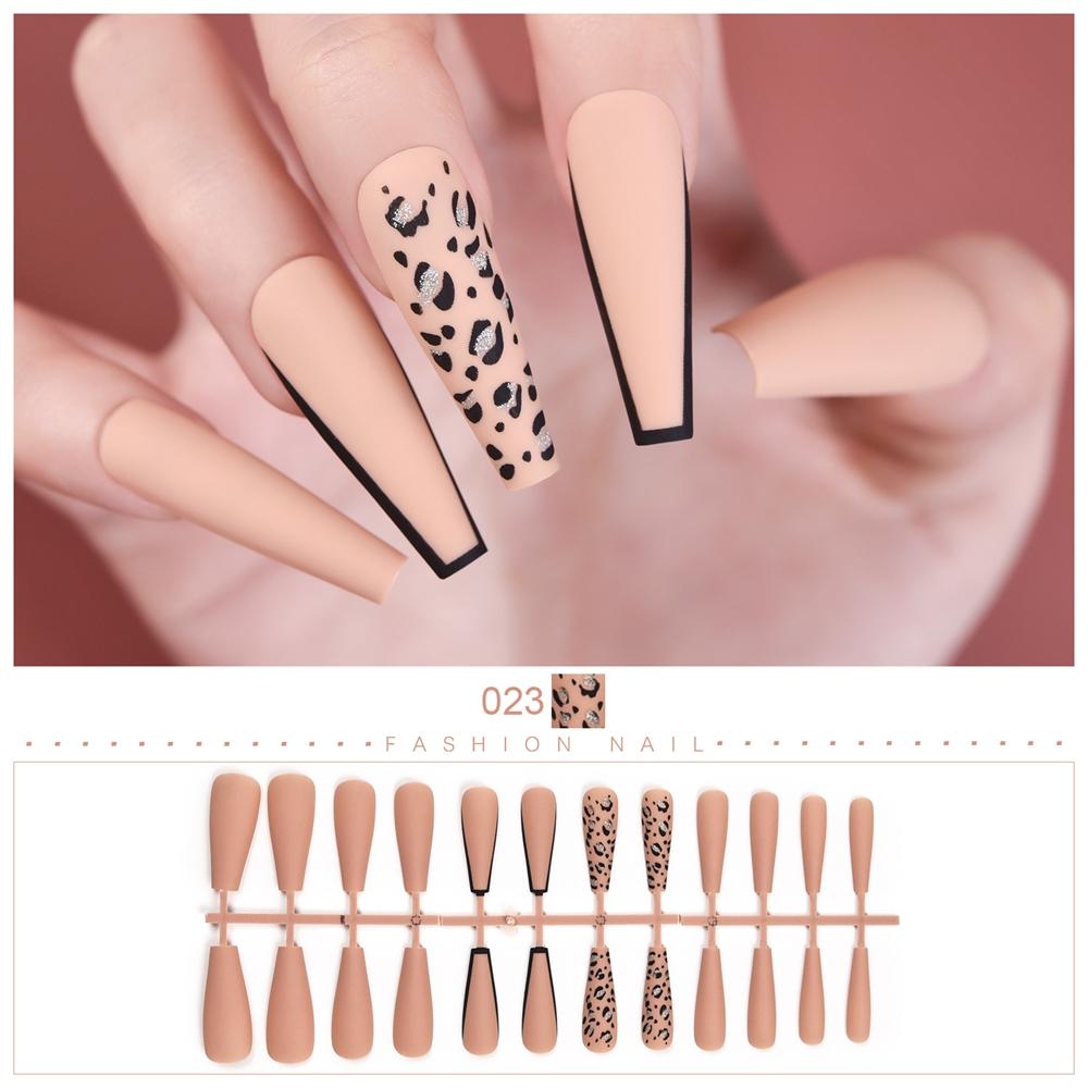 kads 24 шт. переносные накладные ногти с полным покрытием, накладные ногти с клеем, съемный французский дизайн ногтей