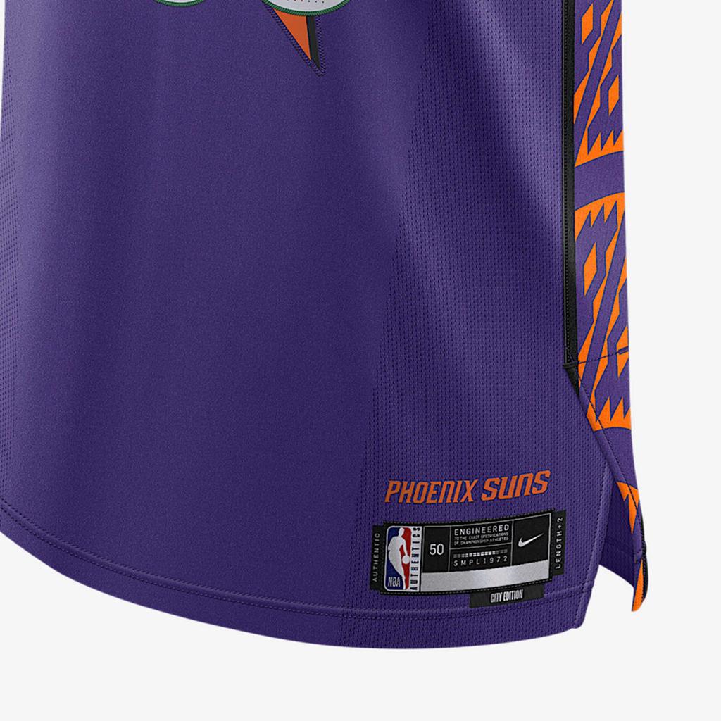 Nike X NBA Phoenix Suns Kevin Durant Dri-Fit ADV 2024/25 City Edition Authentics Swingman Jersey Purple Men Streetwear FQ4479-505