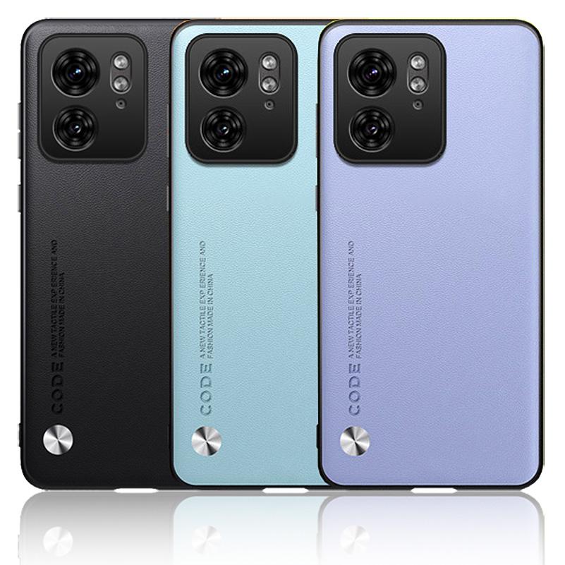 Plain Leather Case For Moto Edge 40 30 Ultra 30 Fusion Motorola G60S G60 G30 G20 G10 Luxury Hybrid Hard Phone Cover Fundas