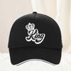 Высококачественная Бейсболка King с короной Унисекс Кепки Snapback Для Пары Любовников Хип-Хоп Gorras Повседневные Унисекс Женская Кепка