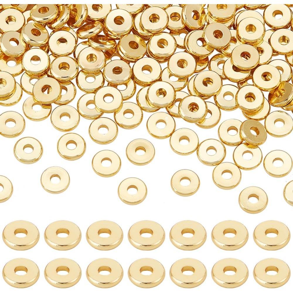 200 шт. 6 мм плоские бусины с покрытием бусины CCB для глиняных бусин Heishi летние цепочки для бикини Гавайи стекируемые браслеты изготовление ювелирных изделий