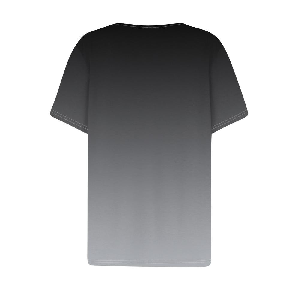 Women's T Shirt Tee Printed Button Short Sleeve Tunic Daily Weekend Fashion Basic V- Neck Regular Top