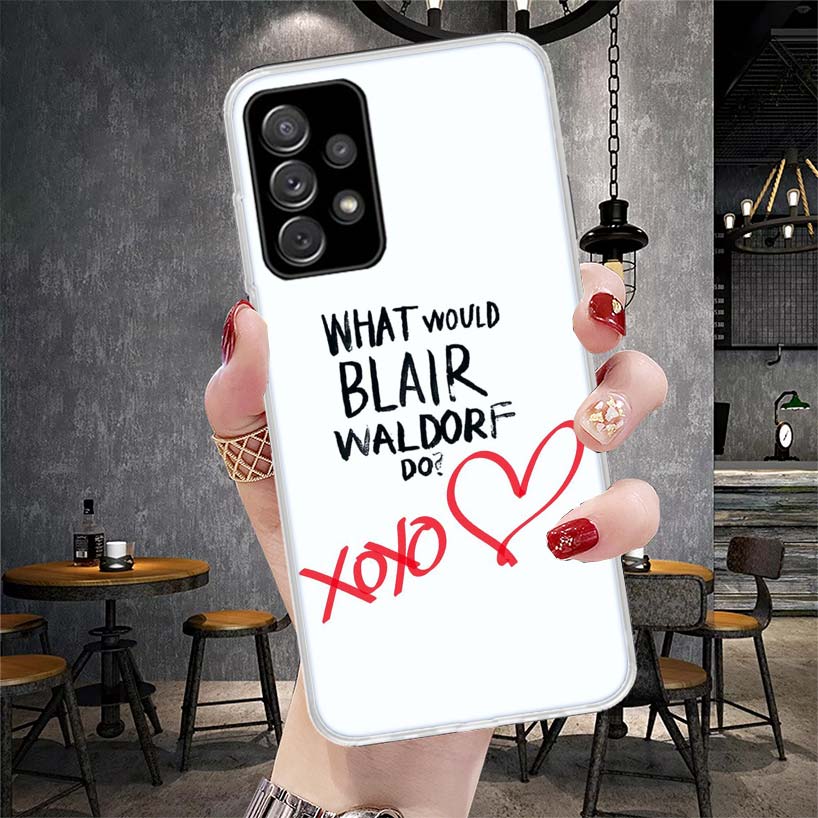 Чехол для телефона Сплетница Для Samsung Galaxy A12 A22 A32 A52 A72 A02S A51 A50S A71 A70 A31 A20S Note 20 Ultra S10 A10S Galaxy A12 A