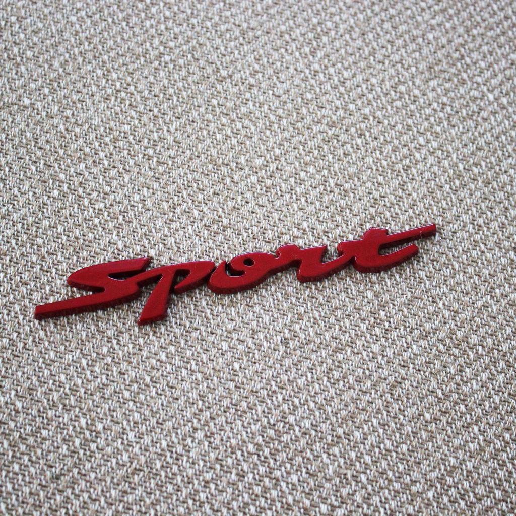 3D Металлическая Эмблема SPORT для Автомобиля - Персонализируйте Экстерьер Вашего Автомобиля