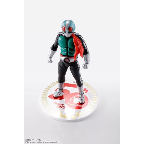 TAMASHII NATIONS S.H.Figuarts (Real Bone Carving Method) Kamen Rider New No. 1 50th Anniversary Ver. Approximately 145mm PVC & ABS Painted Movable Fig