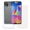 Case and Screen Protector - FZ - Galaxy A02S - Transparent - Flexible - Includes 4 Tempered Glasses