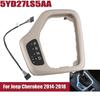 Заводская накладка центральной консоли для 2014-2018 Jeep Cherokee 5YD27LS5AA 601-401