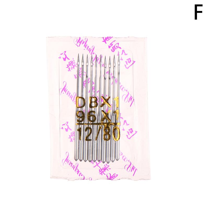 Горячие 10 шт. Иглы для шитья DBX1 № 7 8 9 10 11 12 14 16 18 19 20 21 22 Размеры Для Промышленной Прямострочной Оверлочной Швейной Машины