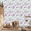 Butterflies flowers and plants wallpaper for living room and bedroom 50x1000