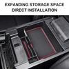 Center Armrest Black Storage Tray Organizer Box For -2025 Ford Explorer US