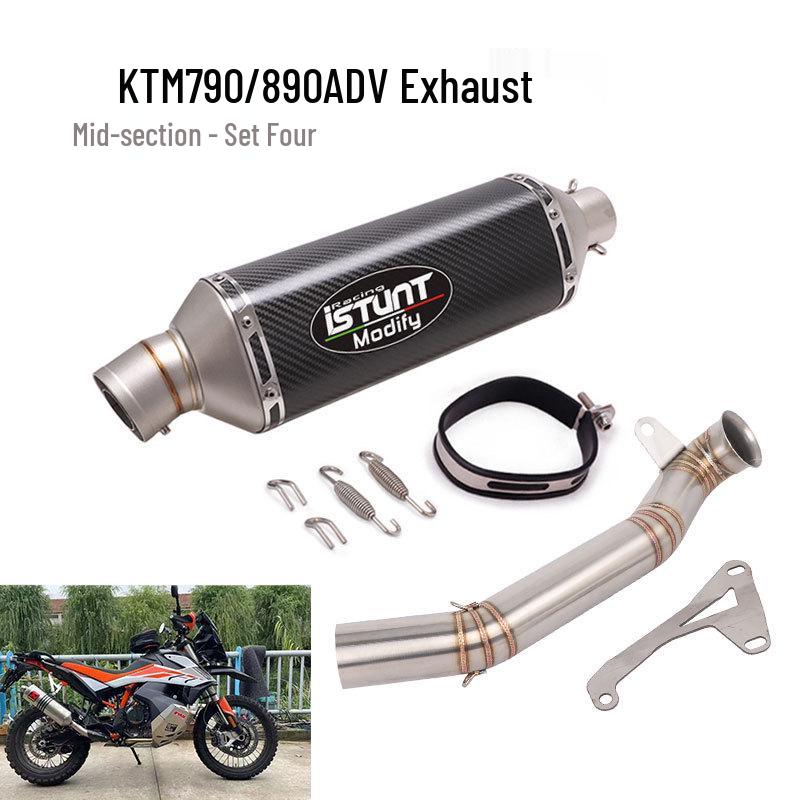 Средняя часть выхлопной системы для мотоциклов KTM 790/890 ADV