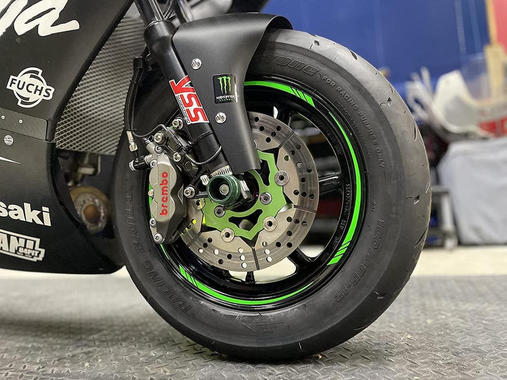 AXXL 12" Наклейка на колесный диск STD2 (Серебряный) для Grom NSR50 NSF100 Z125 Monkey 125 Ape Signus и т.д.