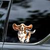 Cute Dog Running Stickers Decals for Car Truck Motorcycle Laptop - Wall Background Decoration  HE109