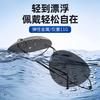 Ультралегкие очки-жабы, меняющие цвет, безрамные солнцезащитные очки, для ночного вождения, антиультрафиолетовые, поляризованные, мужские солнцезащитные очки