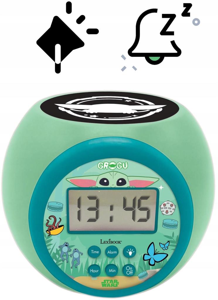 Alarm Clock Toy With Projector Lexibook Disney Star Wars Rl977Sw 1 Pc