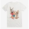 Футболка Looney Tunes Багз Банни и Порки Пиг Унисекс Размеры S-5XL Унисекс Футболка