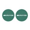 2Pcs Suede Leather Coaster Car Water Cup Anti-slip Pad Mat Auto Interio For Mercedes Benz AMG Smart W205 C300 W203 W206 W108 W12 AX1
