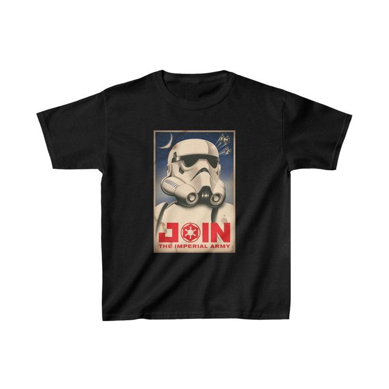 Star Wars Kids Cotton T-Shirts - Join the Empire - Vintage Style