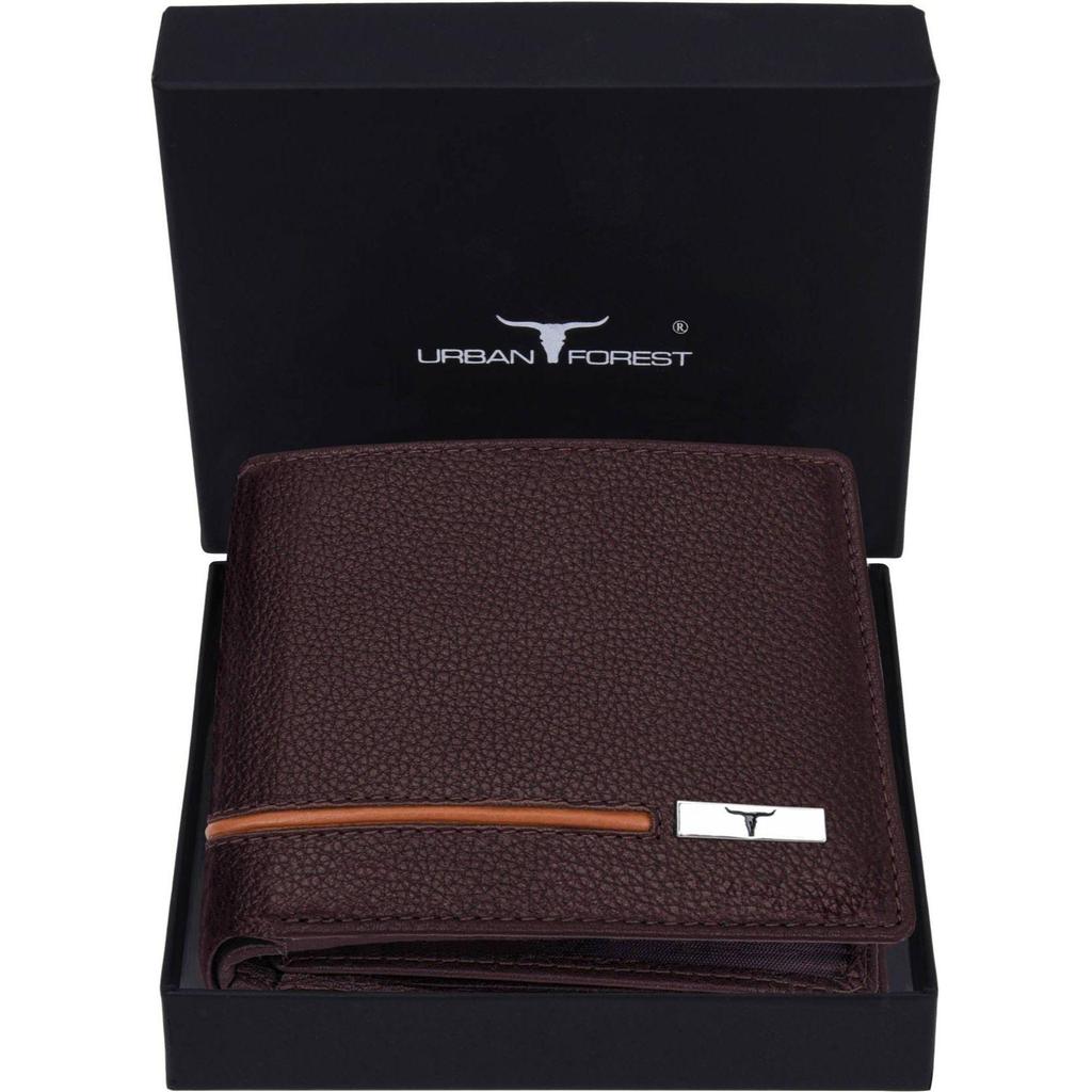 Мужской кошелек из натуральной кожи  (3 слота для карт)