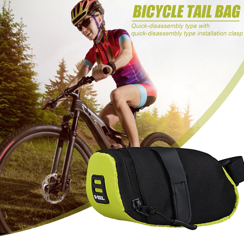 Велосумка под седло MTB Велосипедная Сумка-кошелек для Велосипеда Задняя Сумка на Сиденье