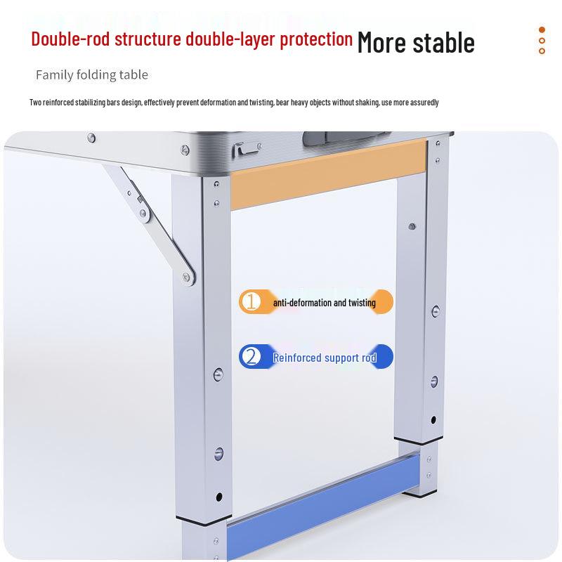 Портативный складной алюминиевый стол и стулья для кемпинга для использования на открытом воздухе, на ночном рынке и на пикнике