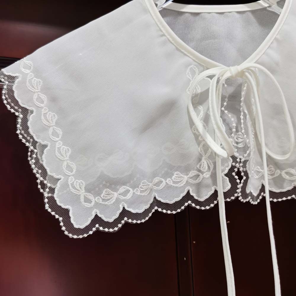 Sunscreen Shirt False Collar Detachable Doll Fake Collar Women Shawl Mini Cape Fake Collar