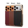 Роскошный чехол из натуральной кожи для iPhone 17 Pro Max iPhone 16 Plus 15 14 13 12 Тонкий противоударный чехол Шёлковистый гладкий корпус