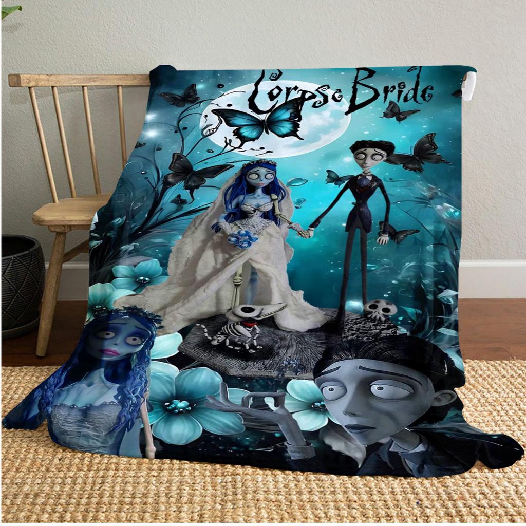 Forest Bride Plush Blanket Soft Comfortable All Seasons Perfect Gift Couch Office Nap Outdoor Travel Blanket