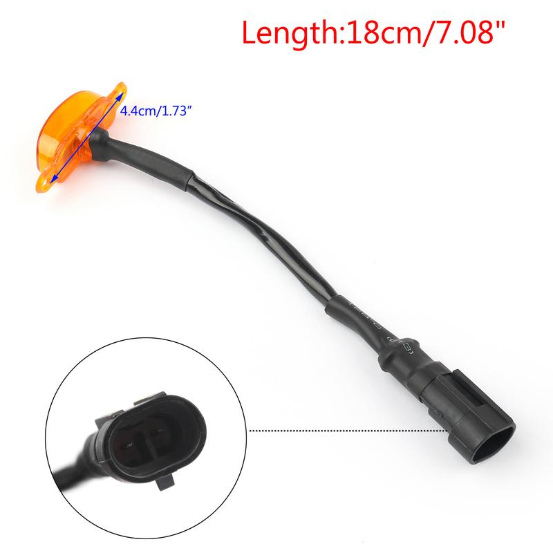 3PCS LED Light For Ford F-150 Raptor Style F150 Grille Grill 2015- LED Amber Grille Lamp Car Parts