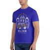 Хит Продаж Don It Blink С Принтом Повседневная Свободная Футболка Харадзюку Унисекс Футболка 2024 Новая Повседневная Свободная Дышащая Футболка с Круглым Вырезом