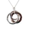 [Pre-owned] TIFFANY 925/Metal 1837 Interlocking Circle Necklace/j9-11