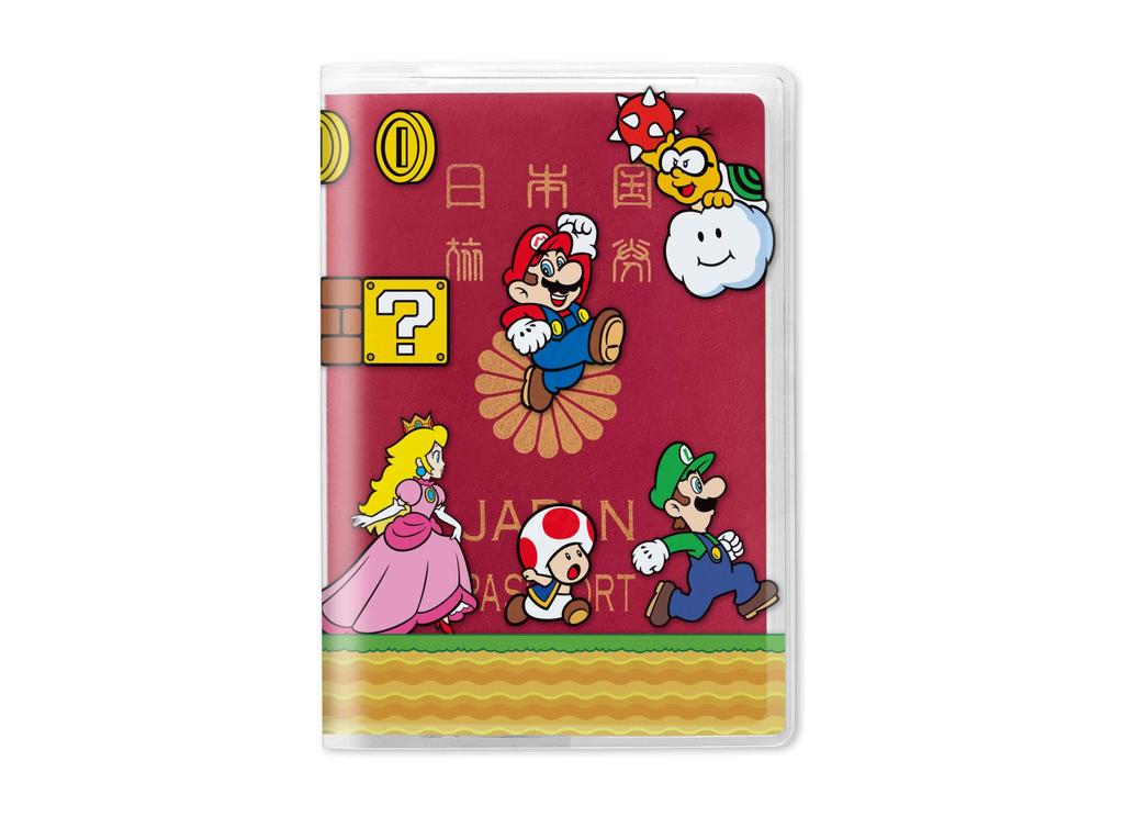Super Mario Passport Cover (Mario Characters)